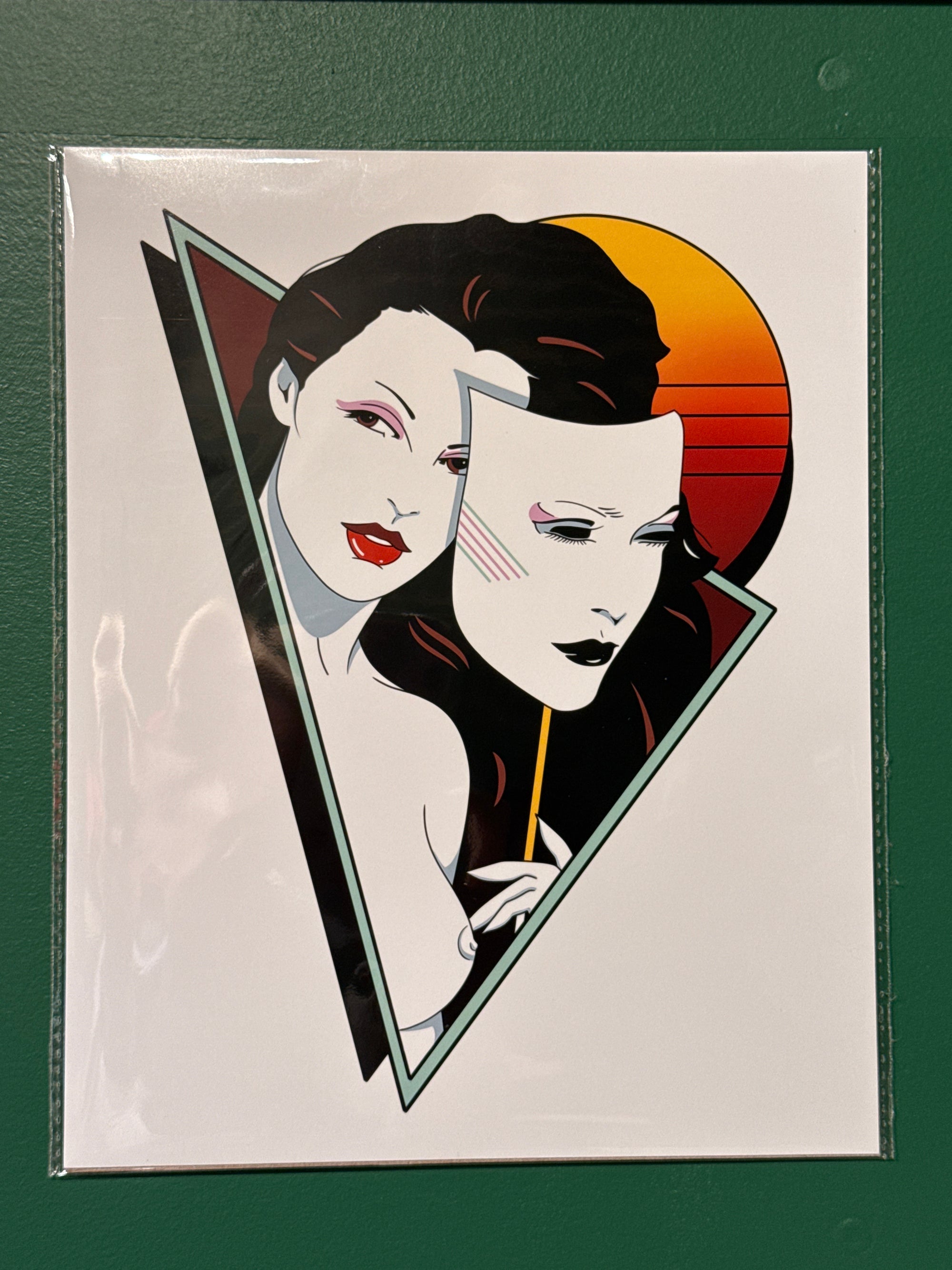 Nagel-ish inspired Art Print